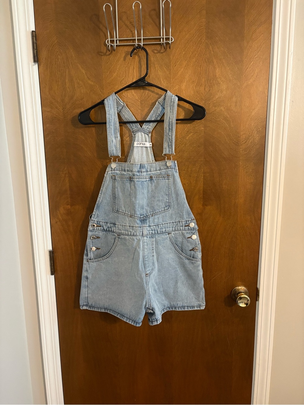 Parke Light Blue Denim Overall